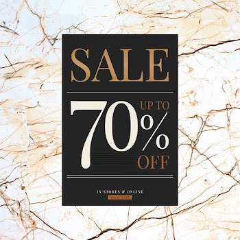 Sale promotion ad poster design template | Free stock vector - 519323