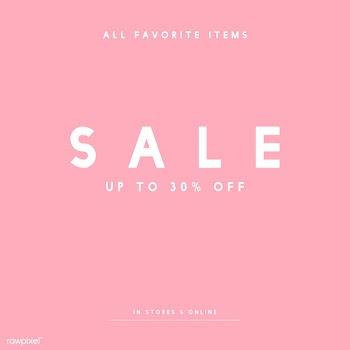 Sale promotion ad poster design template | Free stock vector - 519330