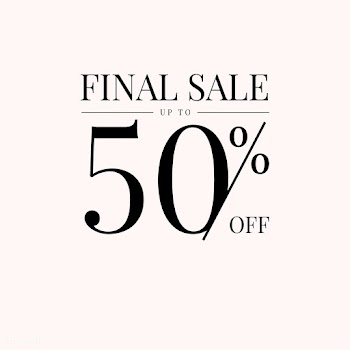 Sale promotion ad poster design template | Free stock vector - 519333