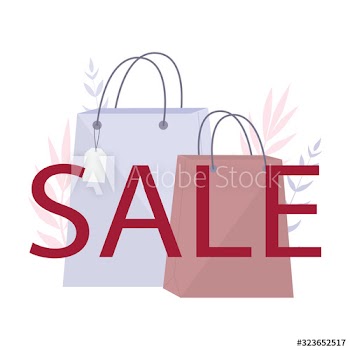 Sale shopping bags
