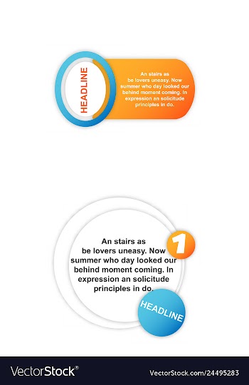 Sale tag set of circle flash sticker offer banner vector image