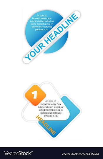 Sale tag set of circle flash sticker offer banner vector image