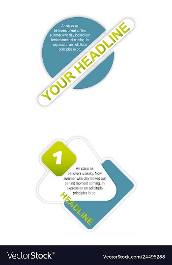 Sale tag set of circle flash sticker offer banner vector image