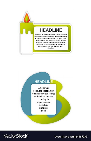 Sale tag set of circle flash sticker offer banner vector image