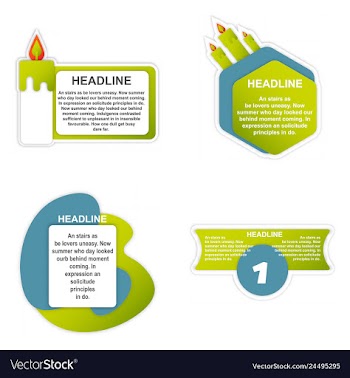 Sale tag set of circle flash sticker offer banner vector image