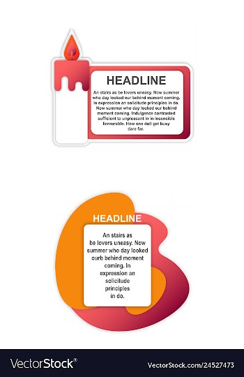 Sale tag set of circle flash sticker offer banner vector image