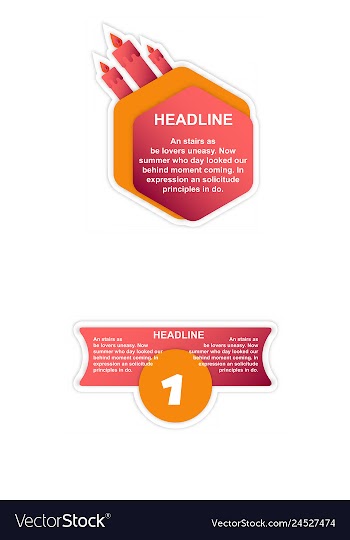 Sale tag set of circle flash sticker offer banner vector image