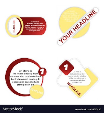 Sale tag set of circle flash sticker offer banner vector image