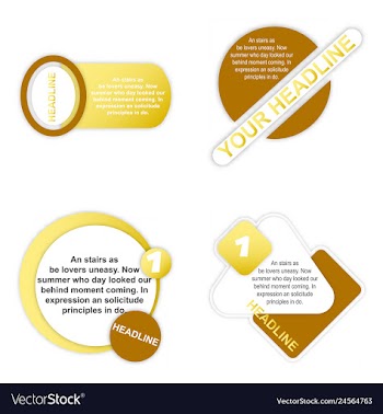 Sale tag set of circle flash sticker offer banner vector image