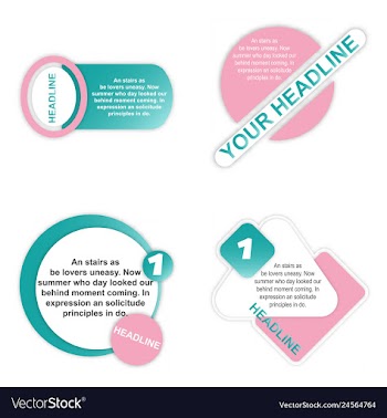 Sale tag set of circle flash sticker offer banner vector image