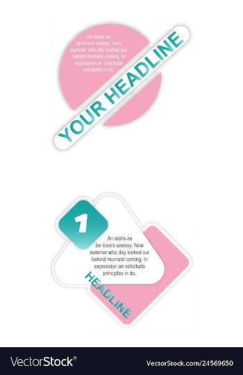 Sale tag set of circle flash sticker offer banner vector image