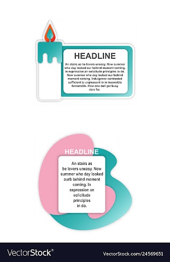 Sale tag set of circle flash sticker offer banner vector image