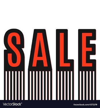 Sale Text Made Modern Trendy Design Template vector image