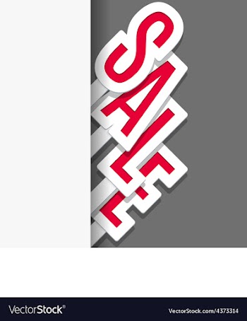 Sale Text Made Modern Trendy Design Template vector image