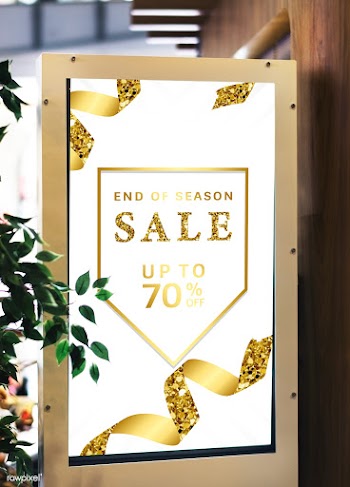 Sale up to 70% off poster mockup | Free stock psd mockup - 534805