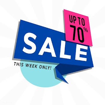 Sale up to 70% promotion advertisement vector | Free stock vector - 538283