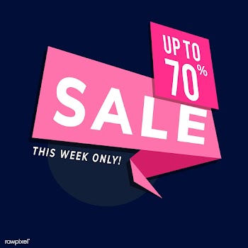 Sale up to 70% shop promotion advertisement v.. | Free stock vector - 538251