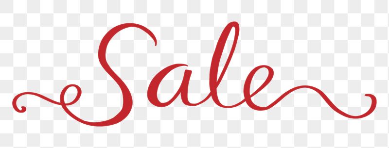 Sale word png sticker, red | Free PNG - rawpixel