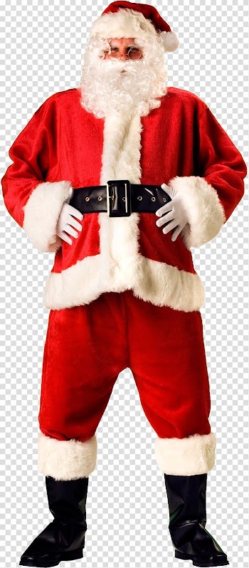 Salem Santa Claus Costume Halloween Christmas, Santa Claus transparent background PNG clipart