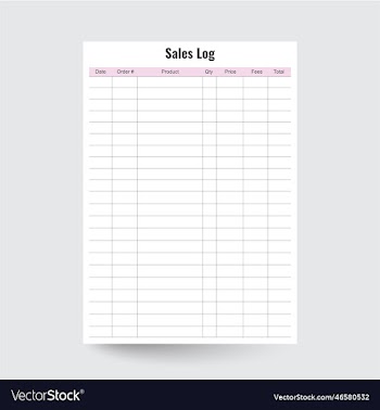 sales log