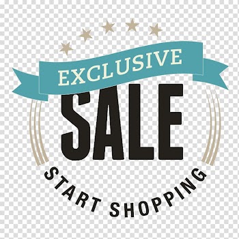 Sales promotion Flyer Advertising, SALE blue ribbon material transparent background PNG clipart