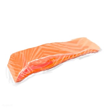Salmon fillet | Free stock vector - 393082