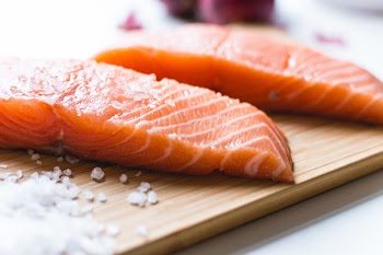 Salmon fillets 