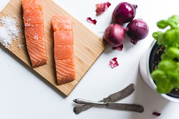 Salmon fillets 