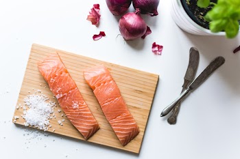 Salmon fillets 