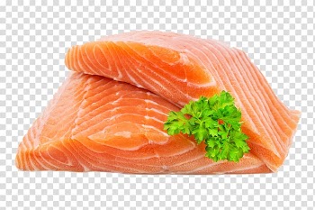 Salmon Sushi Sashimi Fish Fillet, steak transparent background PNG clipart