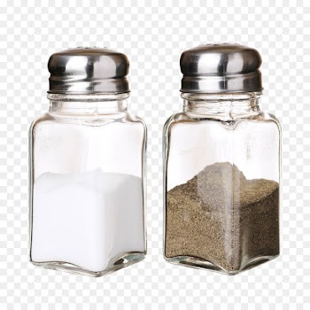 Salt and pepper shakers Black pepper Stock photography Clip art - Glass salt tank dressing tank 