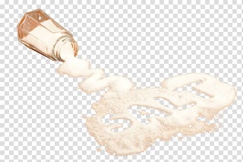 Salt Art Tea, White salt art word transparent background PNG clipart