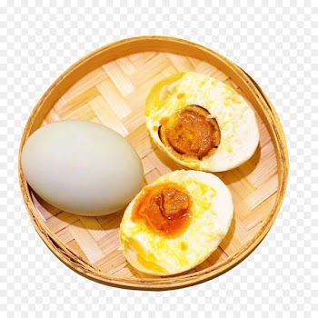 Salted duck egg Yolk Flavor - Bamboo in the salty duck eggs 