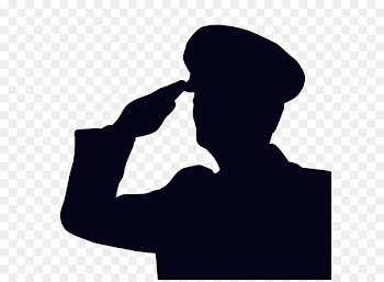 Salute Soldier Military Silhouette Clip art - Soldier 