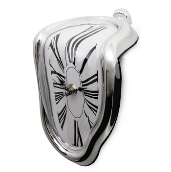 Salvador Dali Surreal Artwork Melting Wall and Desktop Clock Free ...