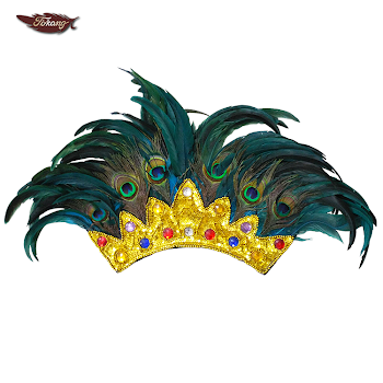 Samba Show Decoration Large Feather Headdress For Carnival - Buy ...