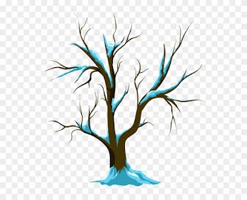 Дерево, Снег, Сухое Дерево - Same Tree Different Seasons