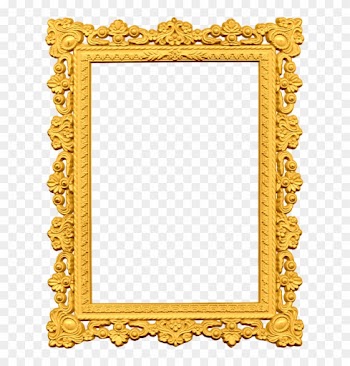 Sammlung, Clipart, Rahmen, Photoshop, Färbung, Führungskräfte, - Gold Picture Frame Png