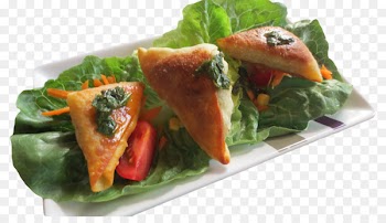 Samosa Vegetarian cuisine Spinach salad Recipe Food - Samosa 