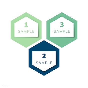 Sample chart business infographic vector | Free stock vector - 495578