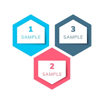 Sample chart business infographic vector | Free stock vector - 495600