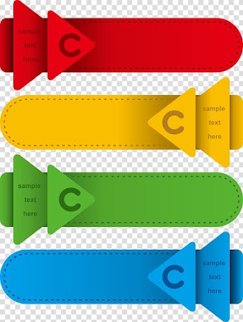 Sample text illustration, Arrow Graphic design Infographic , colored triangle infographic transparent background PNG clipart