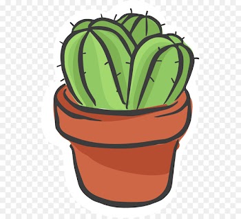 Samrong Cactaceae Clip art - Hand-painted decorative cactus 