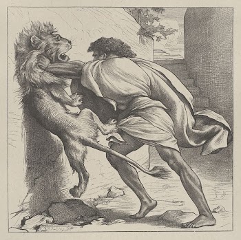Samson and the Lion | Free Photo - rawpixel