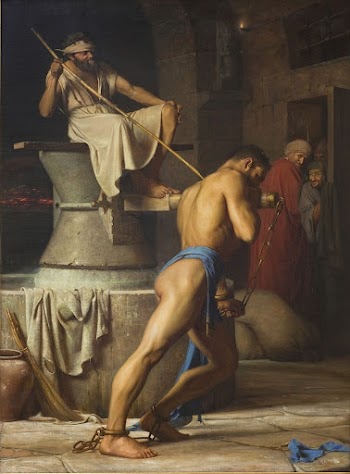 Samson with the Philistines | Free Photo - rawpixel