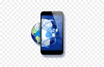 Samsung Galaxy Smartphone Icon - Global Business and Global smartphone icon 