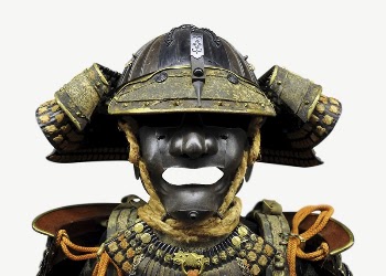 Samurai helmet collage element, isolated | Free PSD - rawpixel