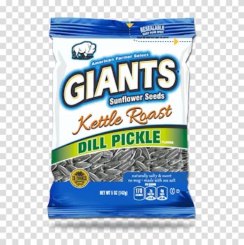 San Francisco Giants David Sunflower Seeds Roasting Pickled cucumber, salt transparent background PNG clipart