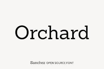 Sanchez open source font by Daniel | Free Font Add-on - rawpixel