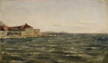Sand bank (1882)  oil | Free Photo - rawpixel